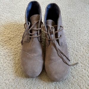 Toms Tan Ankle Boots